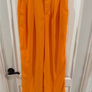 a new day Women's Wide Leg Pants - Bright Orange